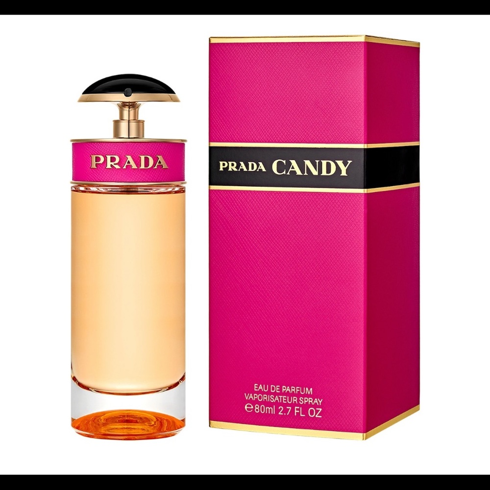 2.7 oz Prada Candy perfume New in unopened box.